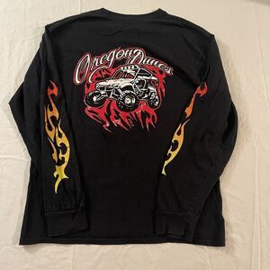 Oregon Sand Dunes‎ Long Sleeve T Shirt Size Large Men's